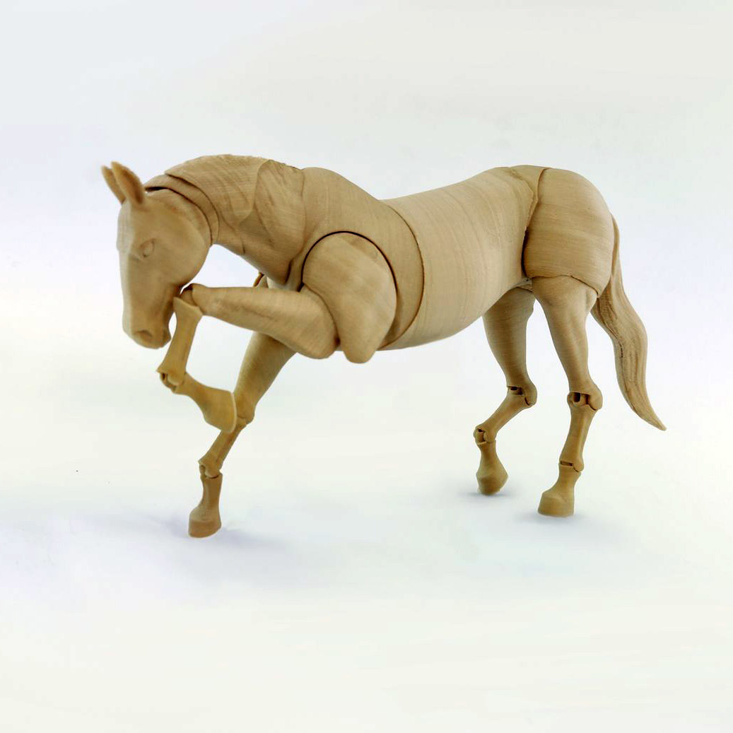 3D file Jointed Horse 🐎・3D print design to download・Cults